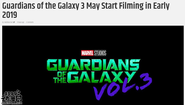 银河护卫队3预计将于2019年初开拍